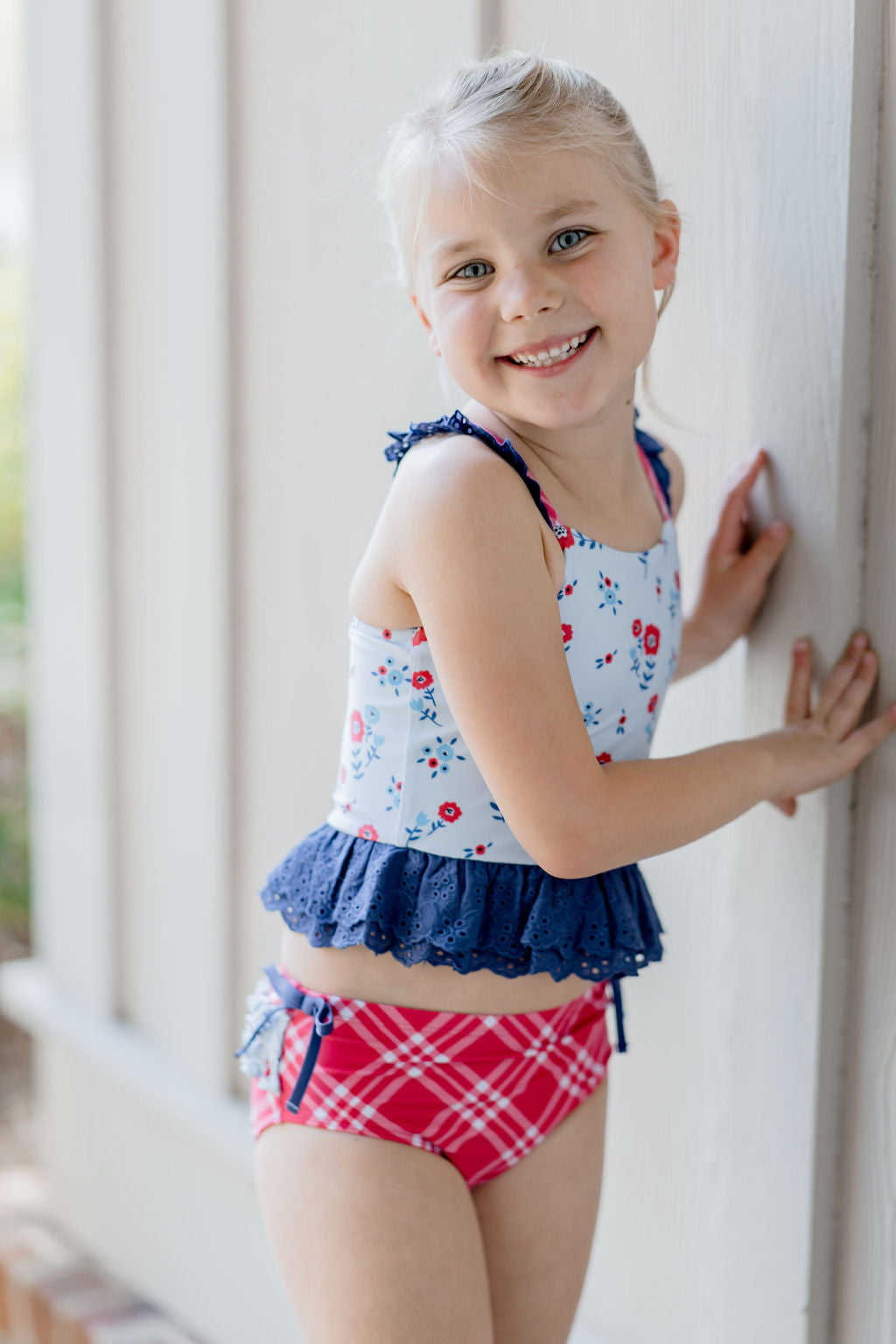 Selah Tankini Swimsuit - Americana