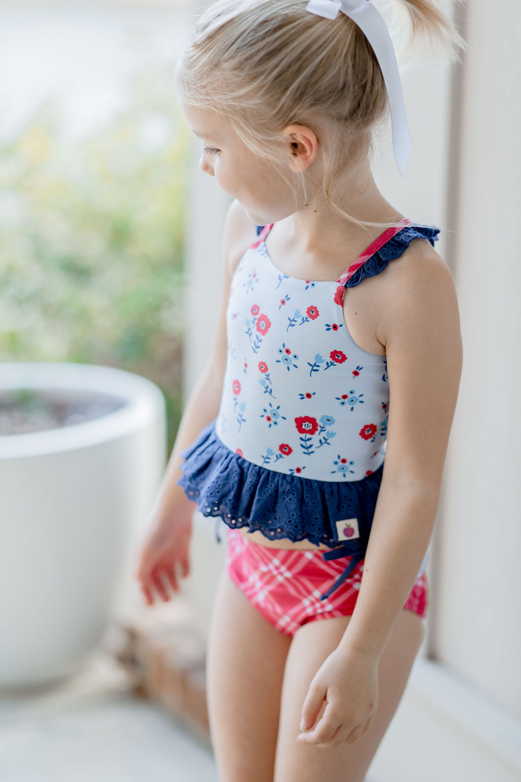 Selah Tankini Swimsuit - Americana