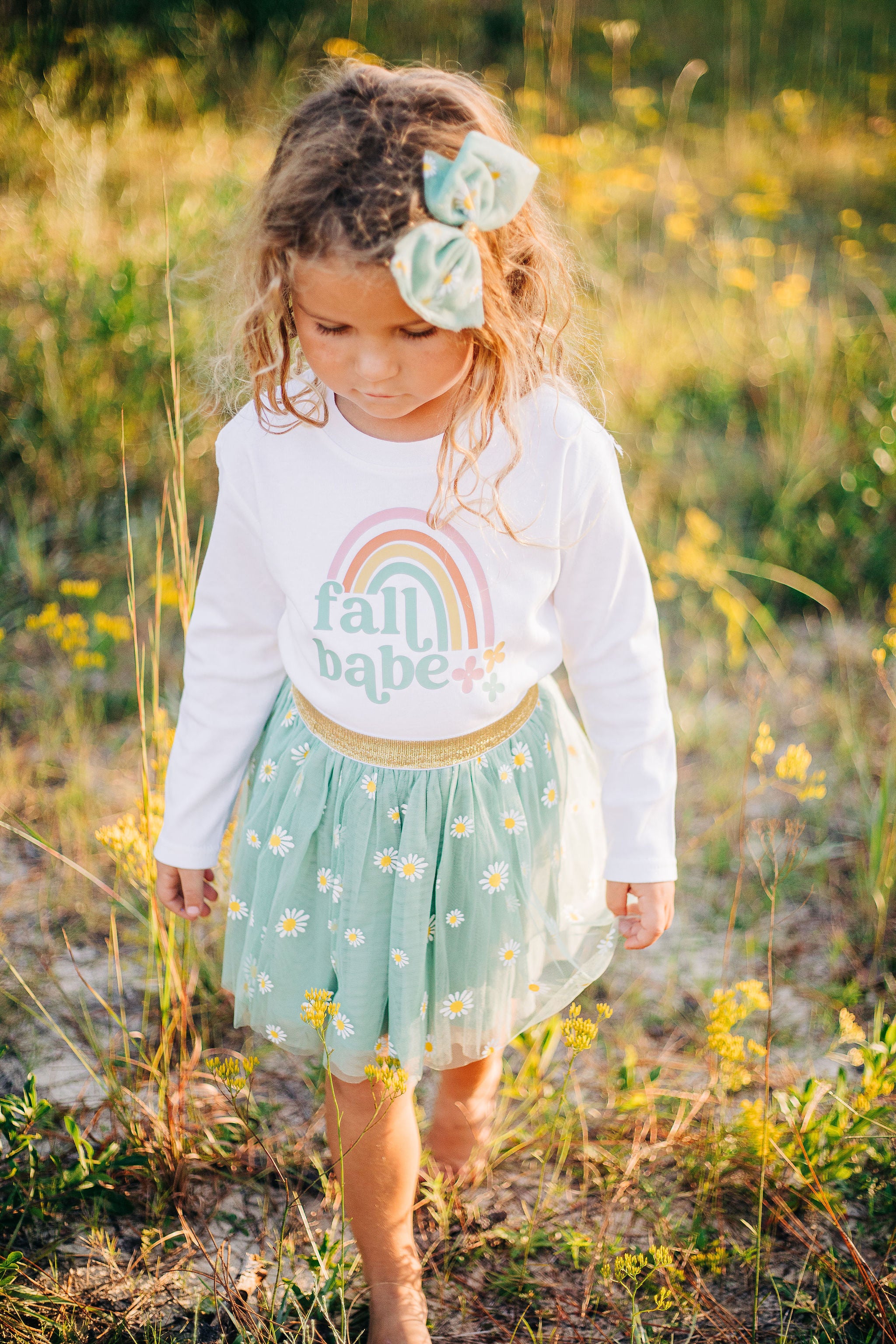 Sweet Wink Long Sleeve Shirt - Fall Babe