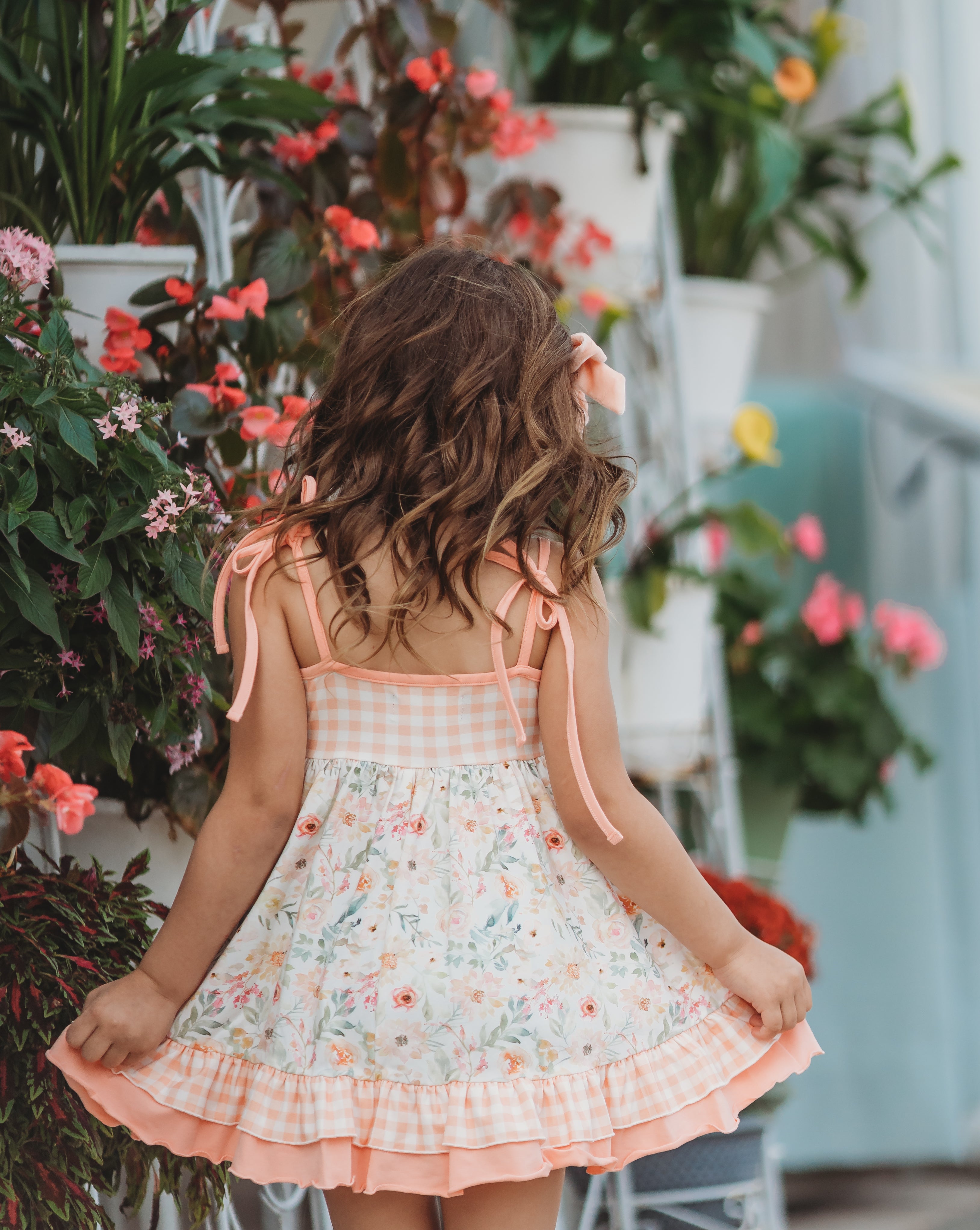 Margot Dress - Sweet As A Peach