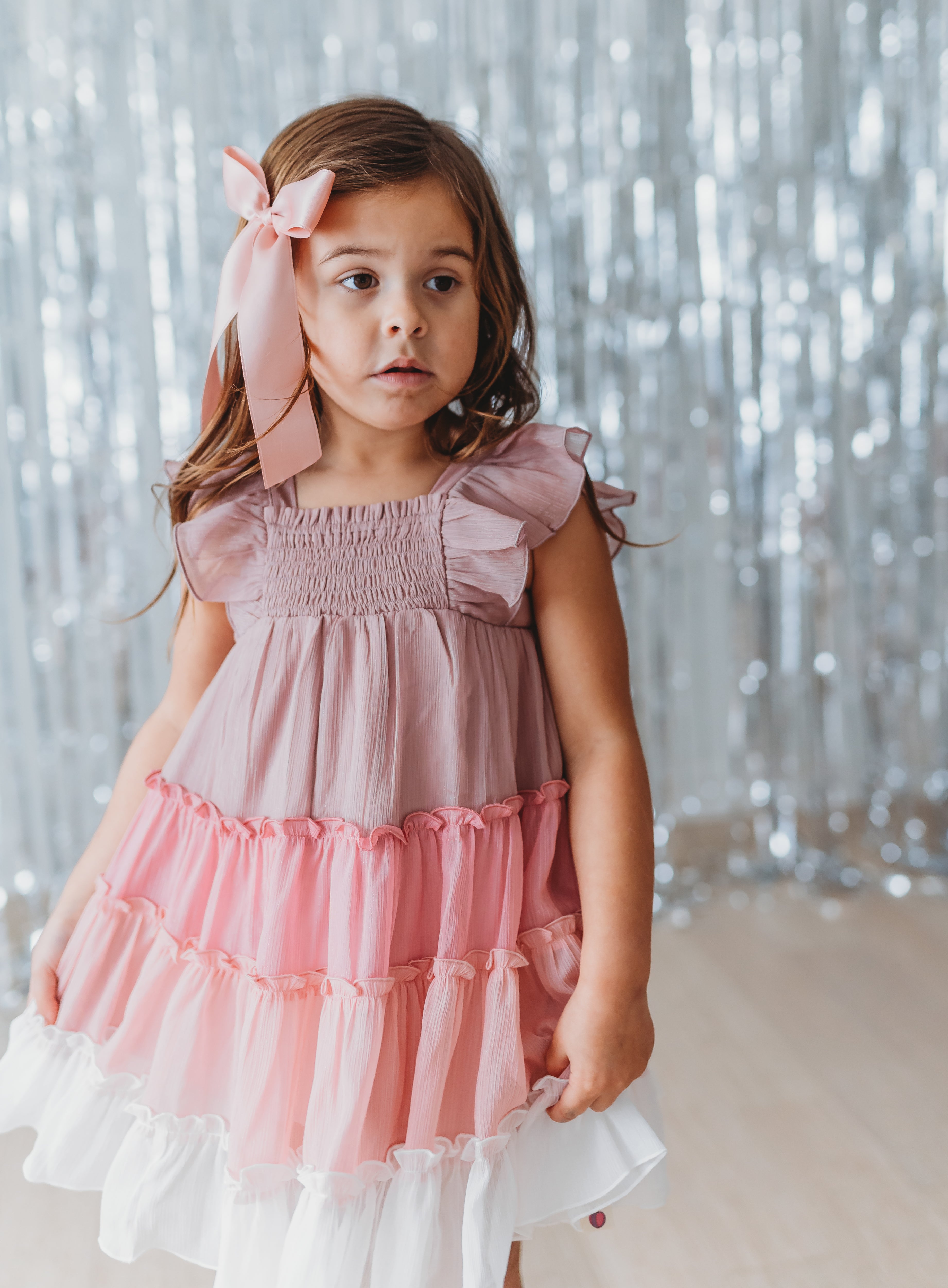 Brielle Shimmer Dress - Amour