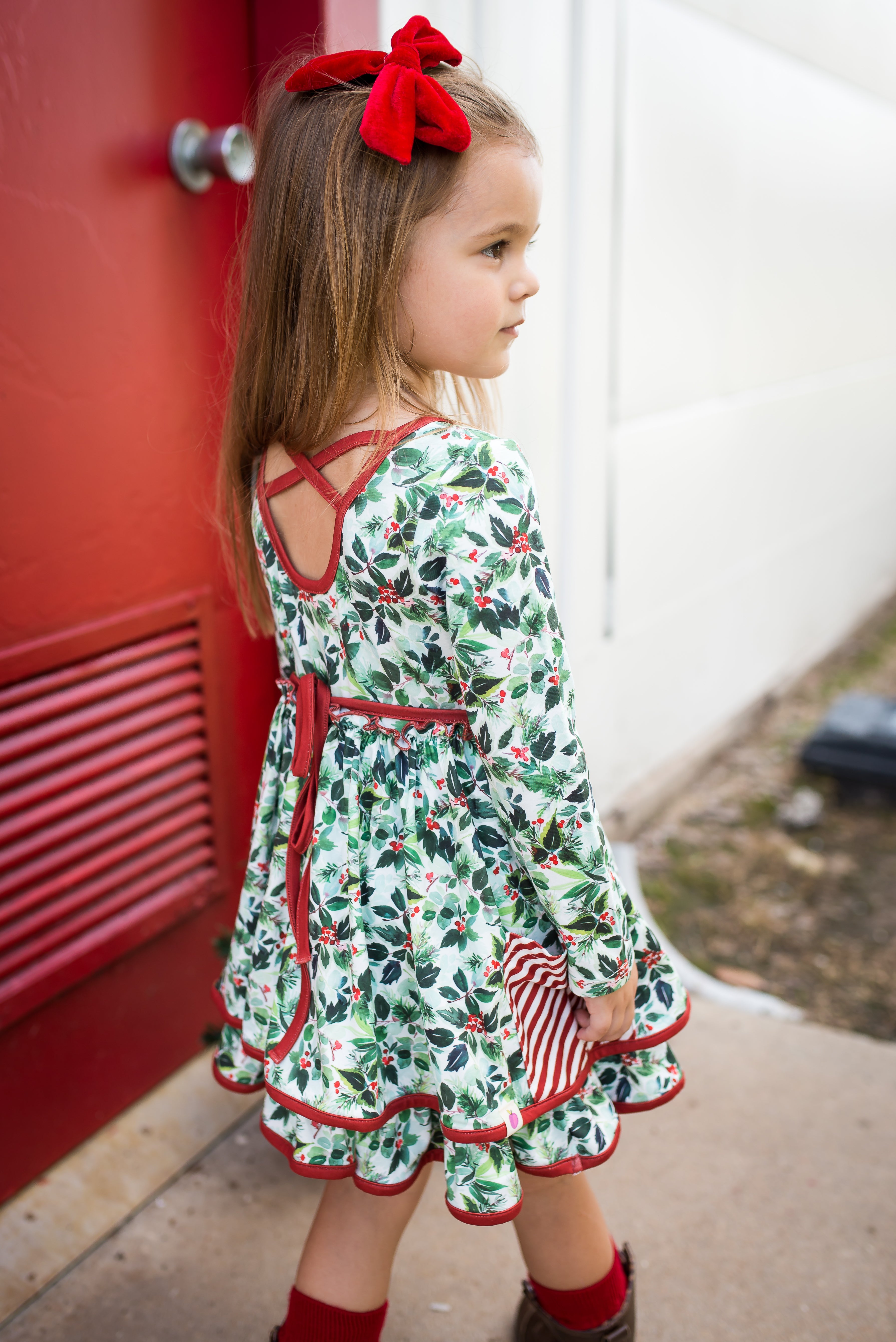 Myra Knit Dress - Winter Berry