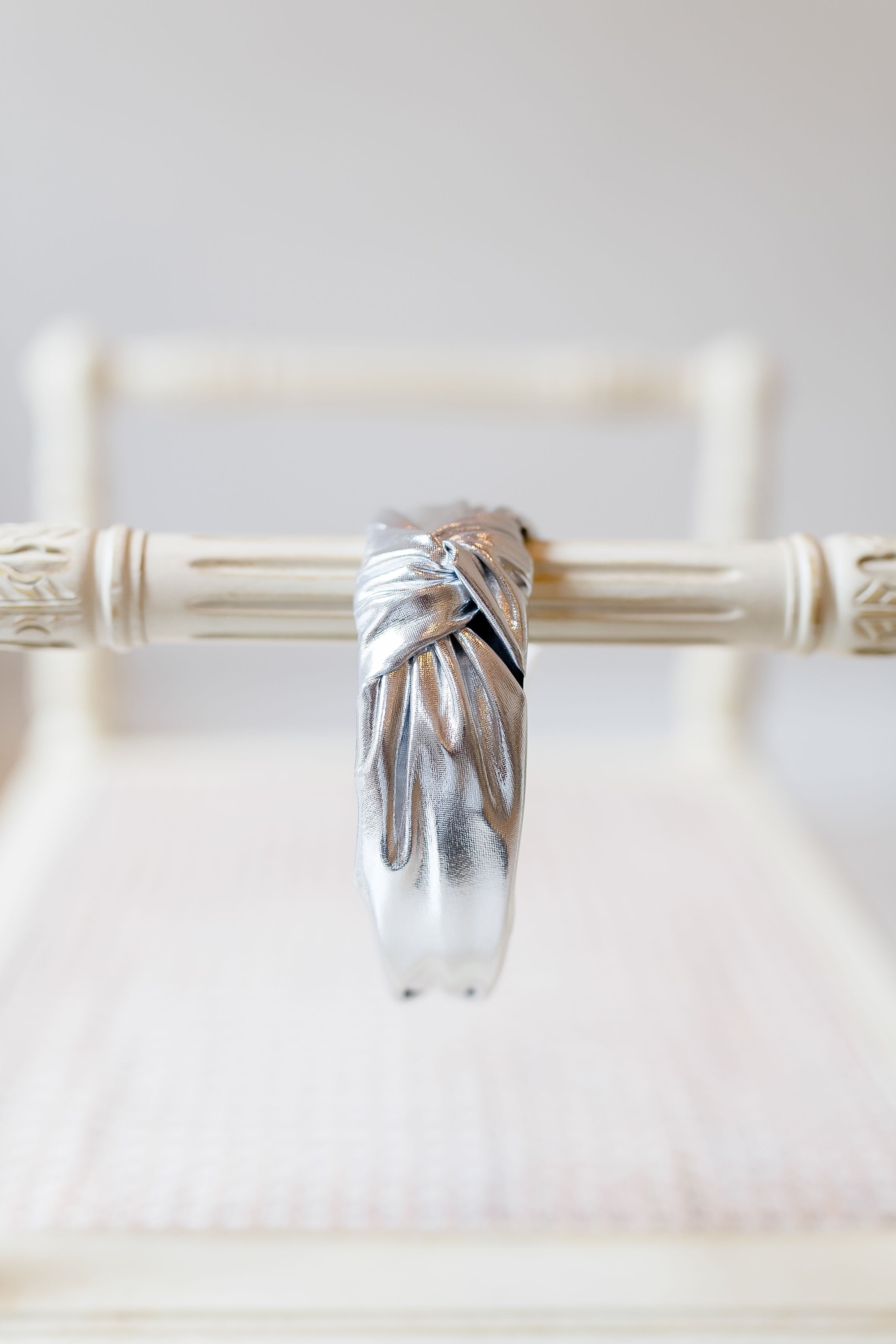 Lamé Knot Headband