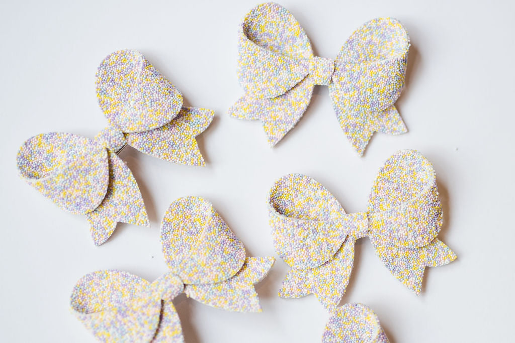 Hair Clip - Sprinkle Bow