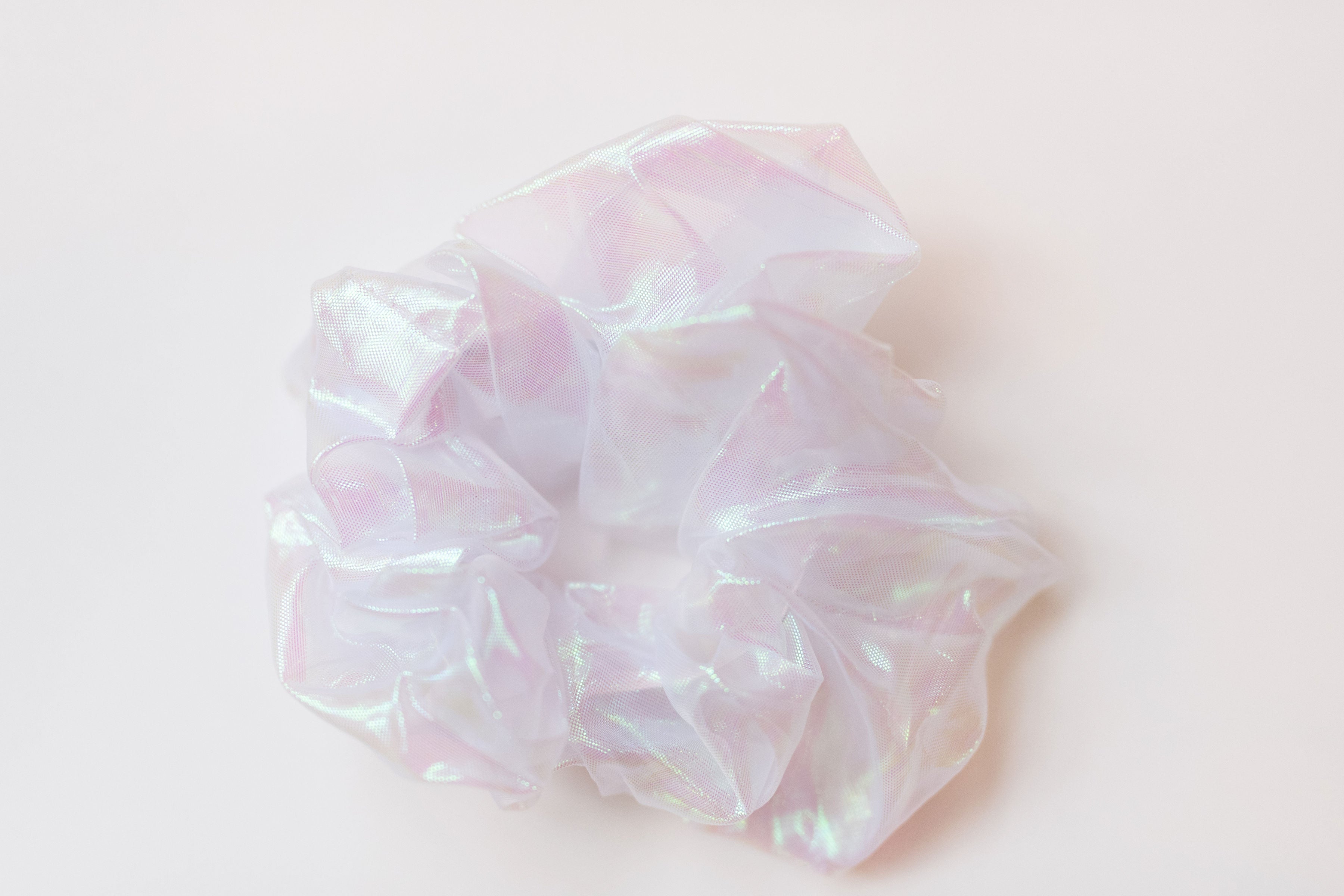 Oversized Iridescent Scrunchie - Fairy