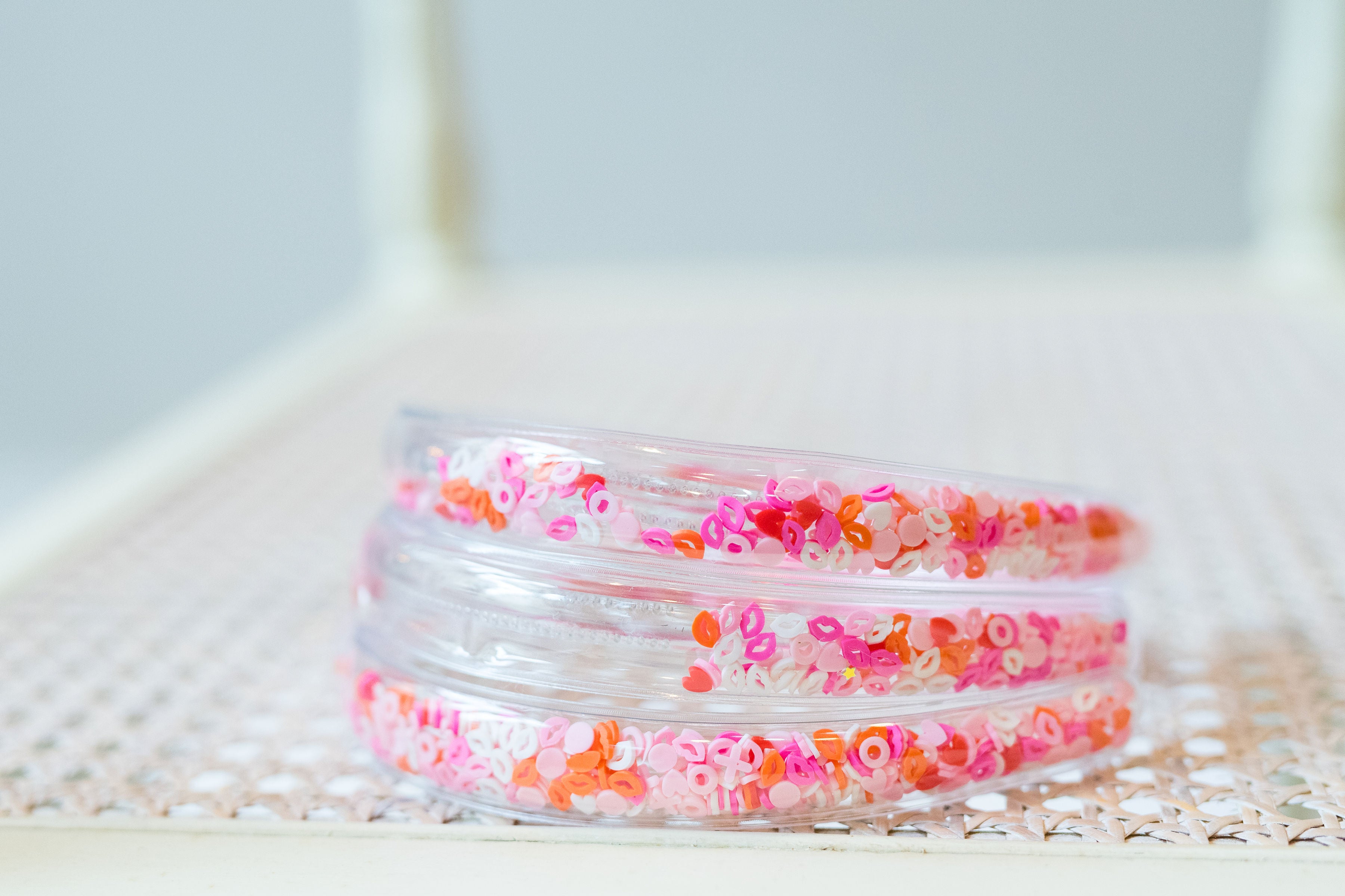 Confetti Shaker Headband - XO