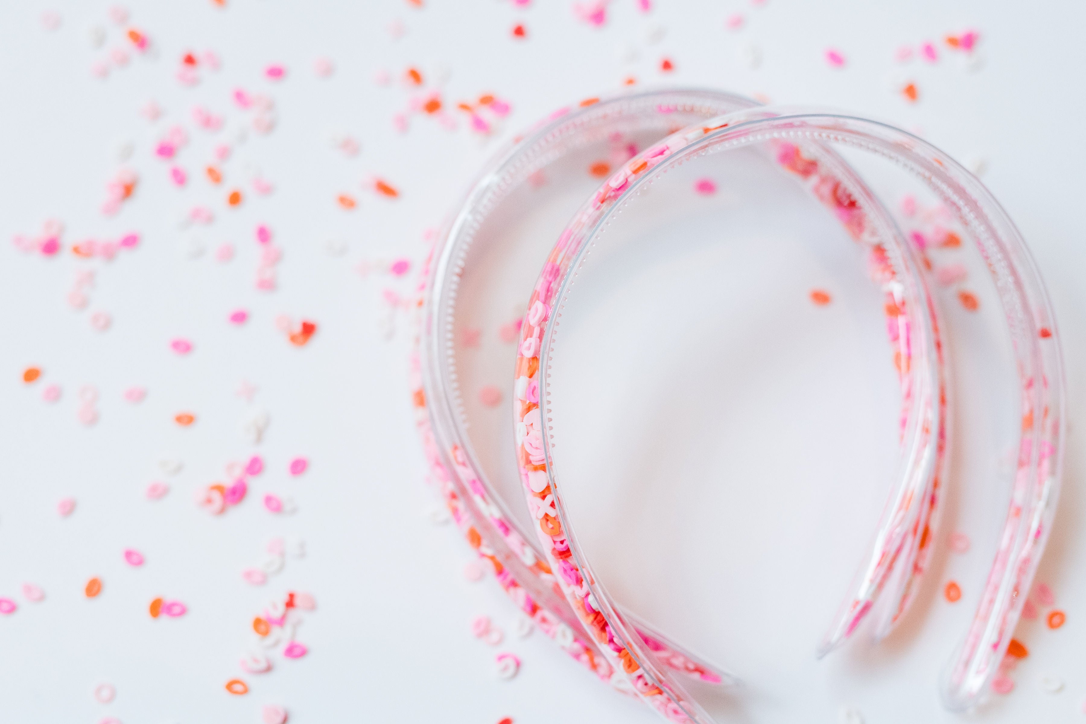 Confetti Shaker Headband - XO