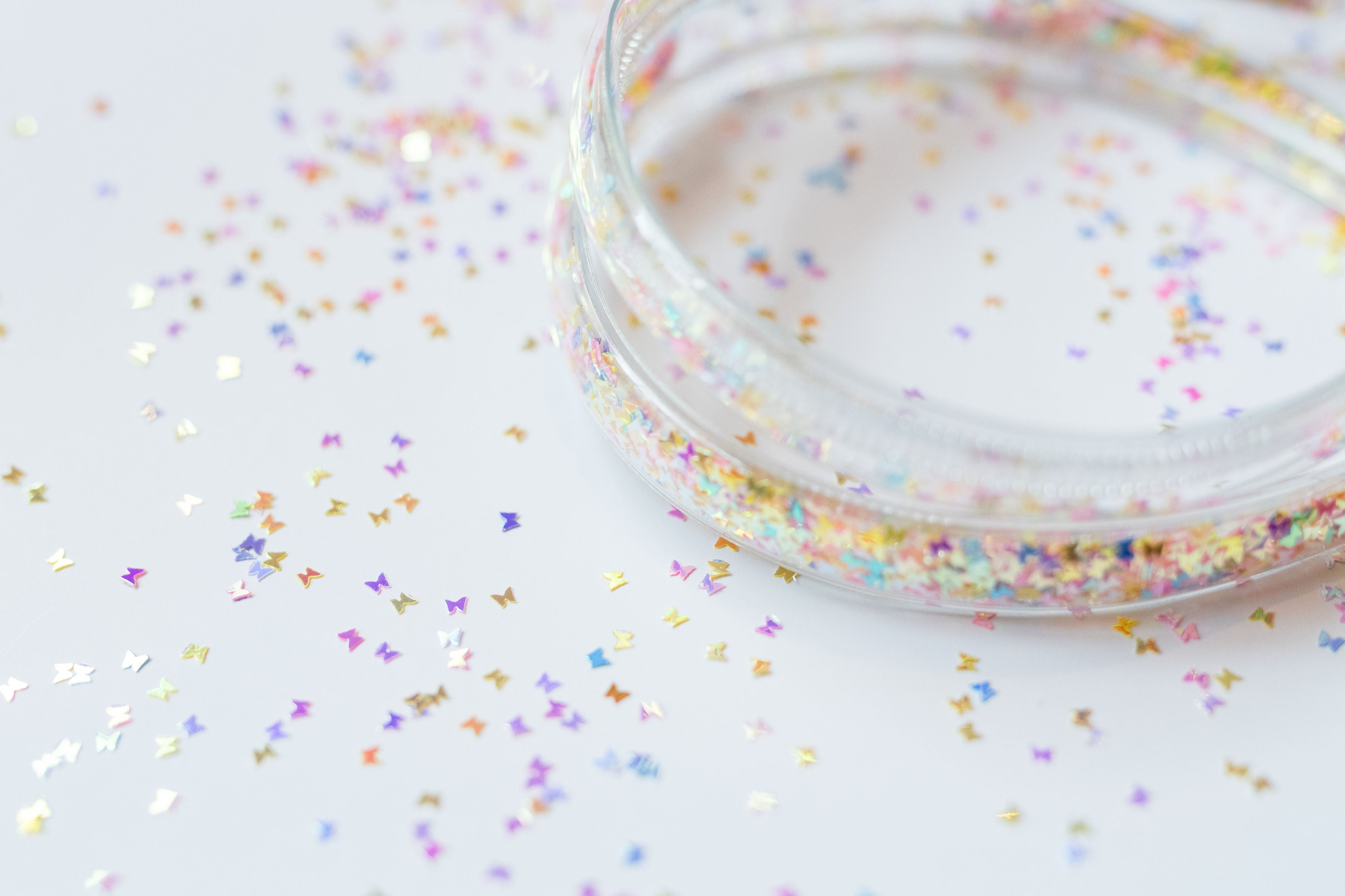 Confetti Shaker Headband - Butterfly