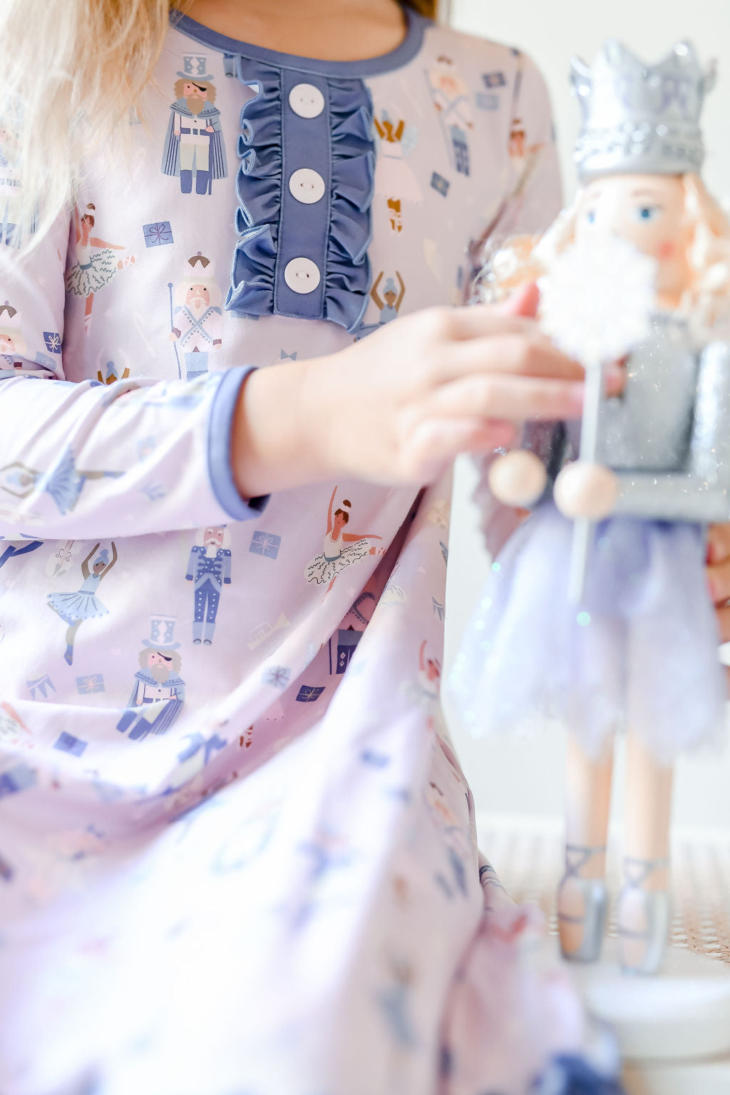 Loungewear Gown - Natty Nutcracker