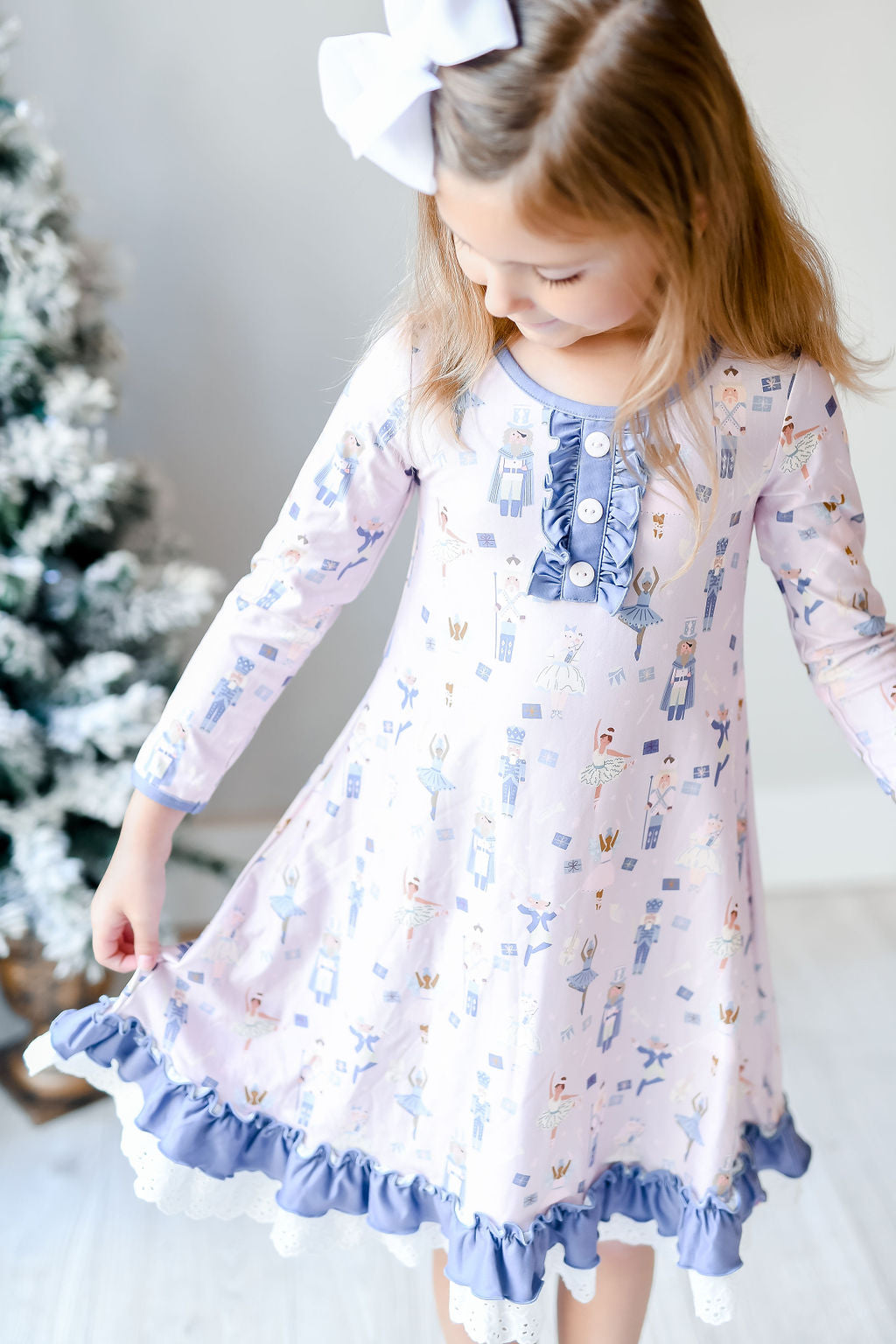 Loungewear Gown - Natty Nutcracker