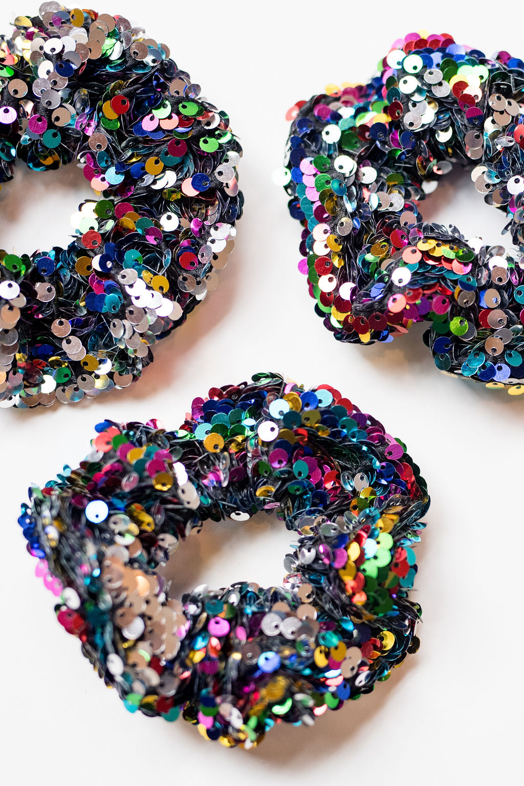 Sequin Scrunchie - Rainbow