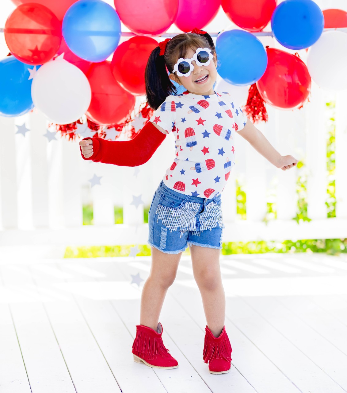 Bomb Pop Tee - Vintage Style