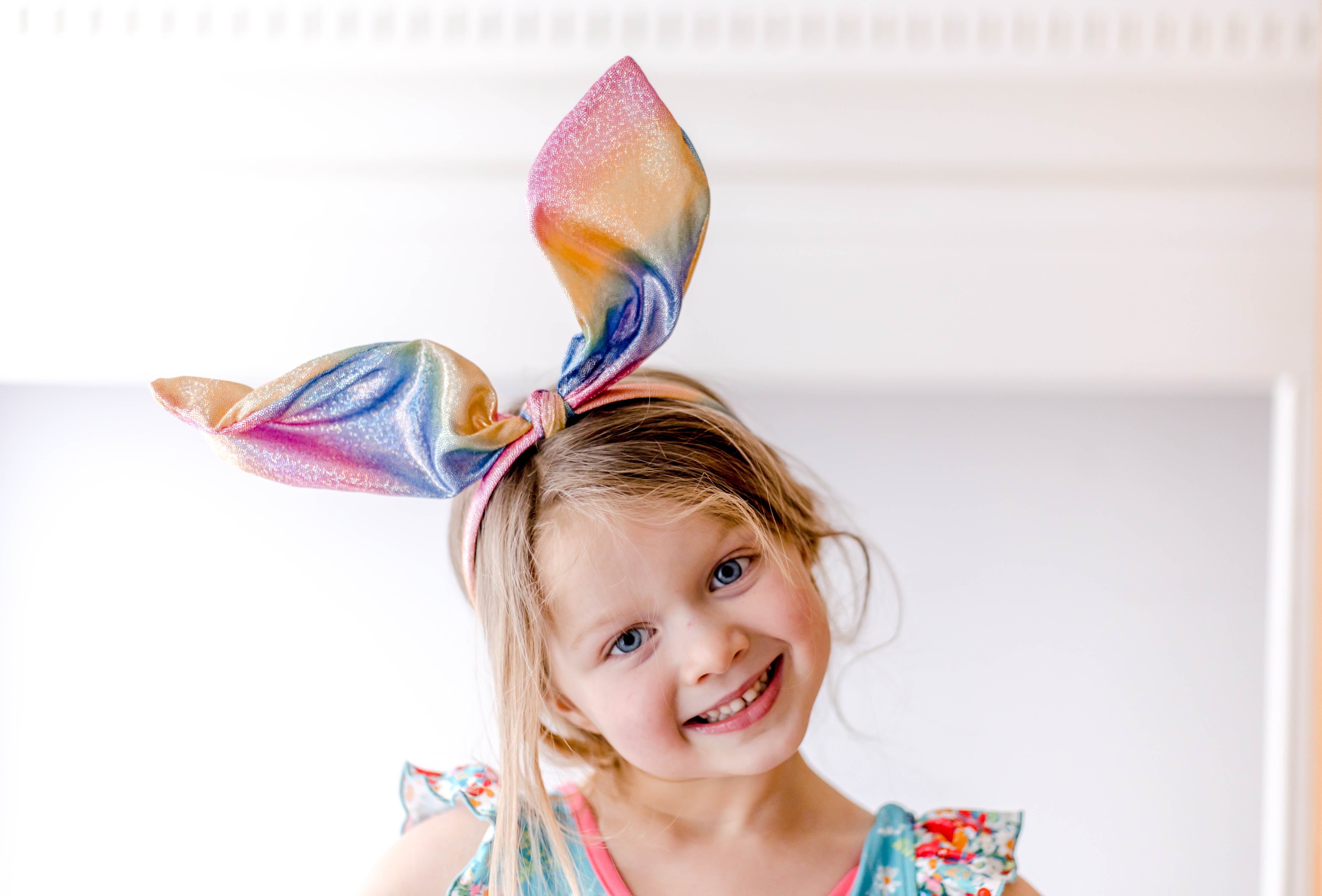 Sparkle Bunny Ear Headband