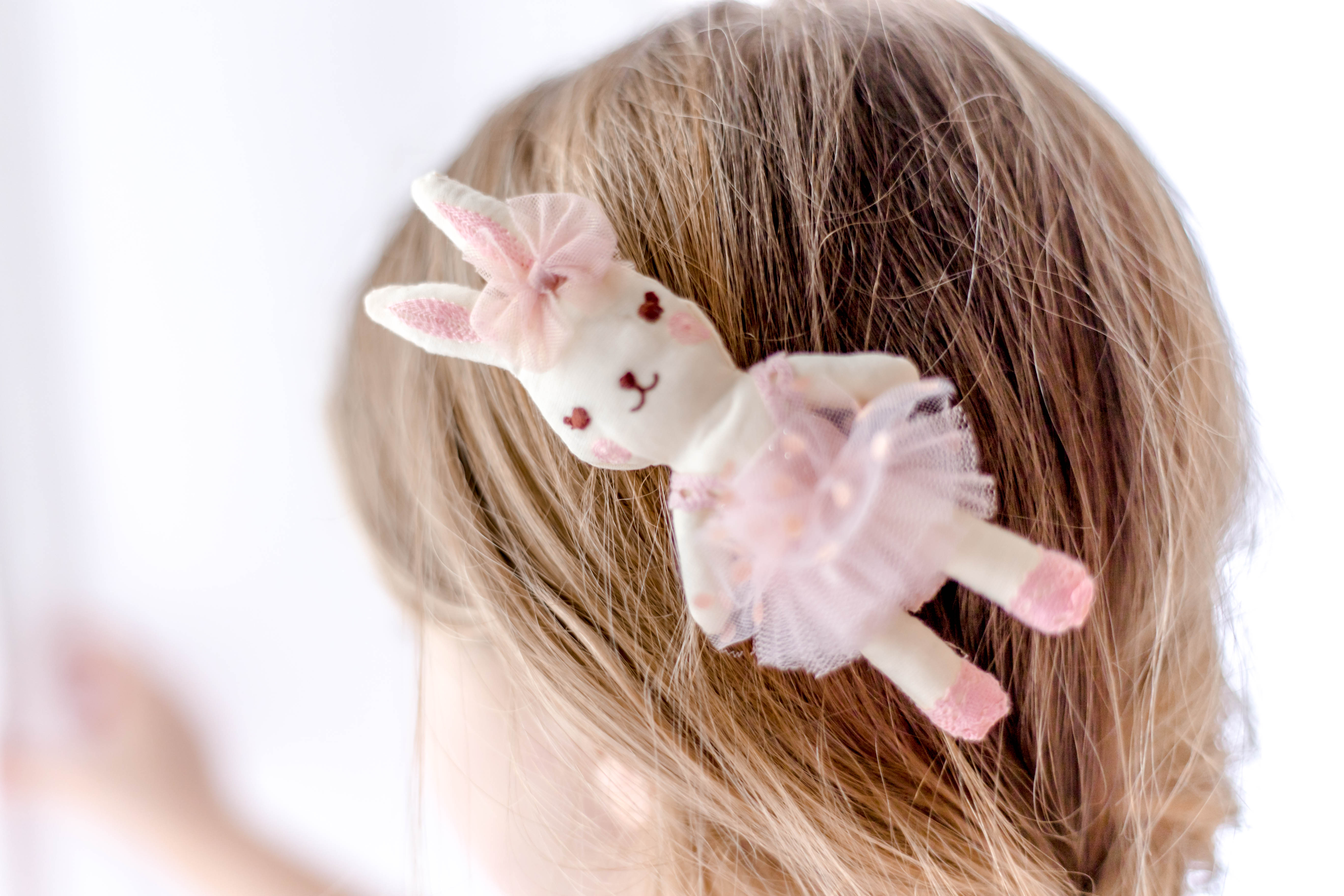 Hair Clip - Ballerina Bunny