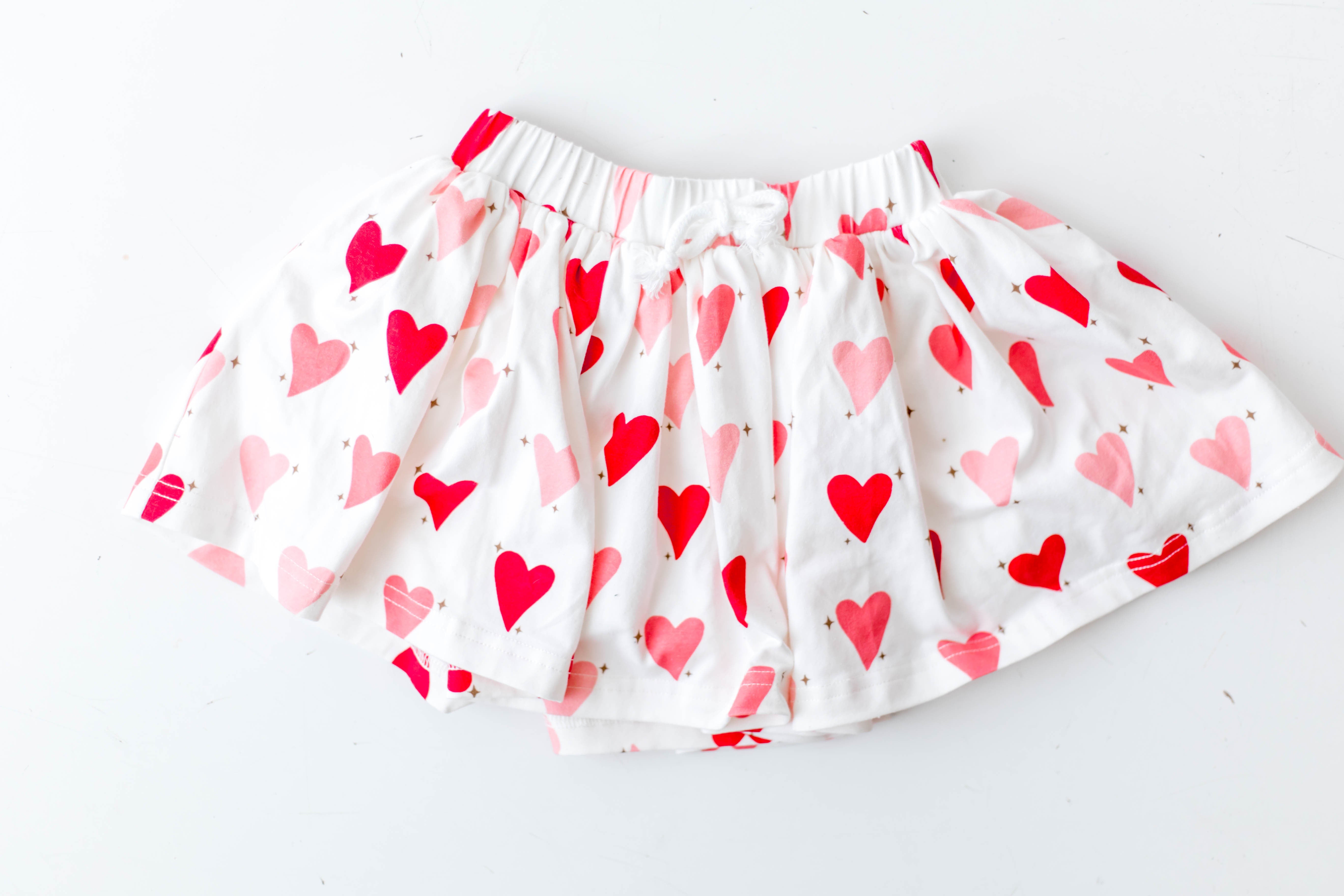 Harper Skort - Falling Hearts