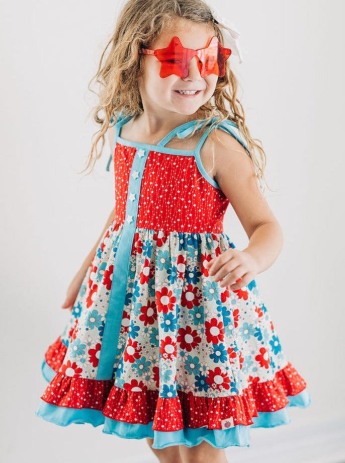 Margot Dress - Retro Liberty