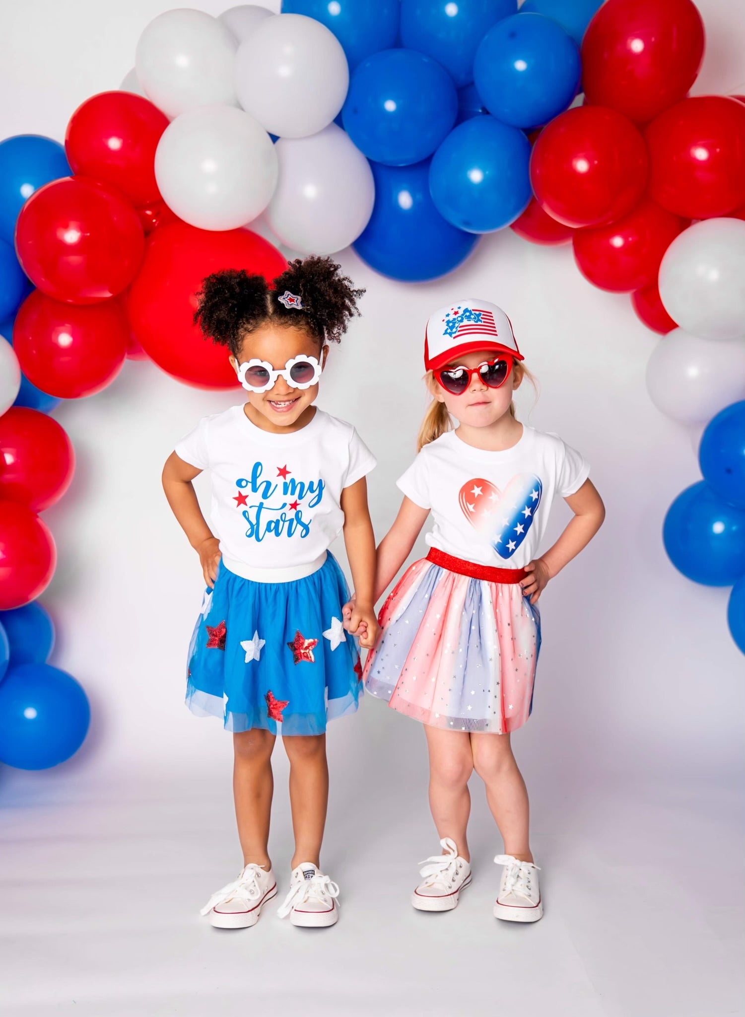 Sweet Wink Tutu - Patriotic Tie-Dye (FINAL SALE)