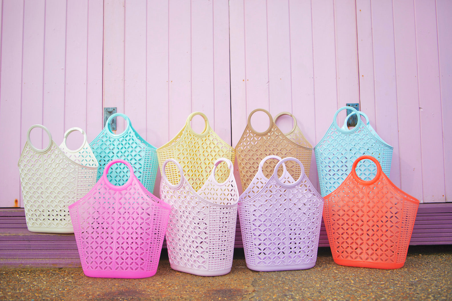 Atomic Tote Jelly Bag - Lilac