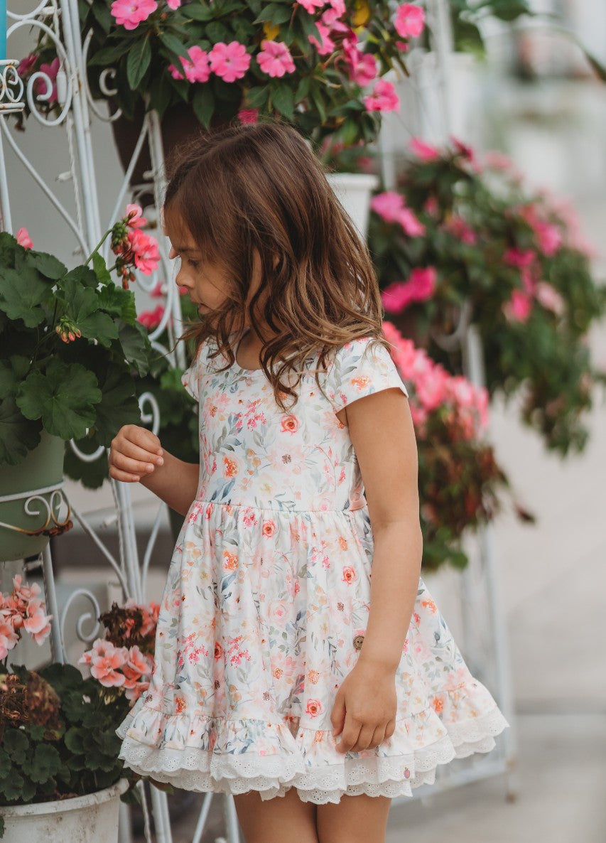 Myra Knit Dress - Sweet As A Peach