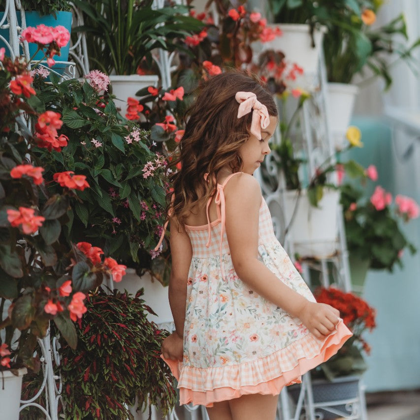 Margot Dress - Sweet As A Peach