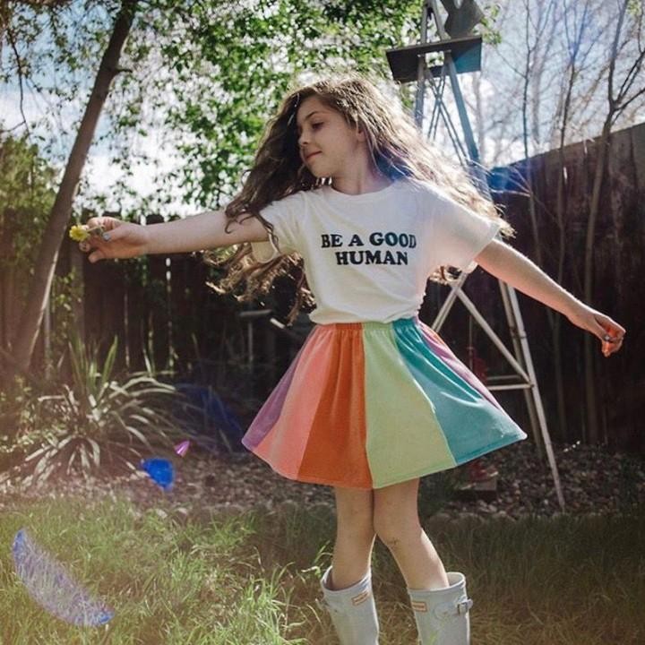 Be a Good Human Tee - Vintage Style