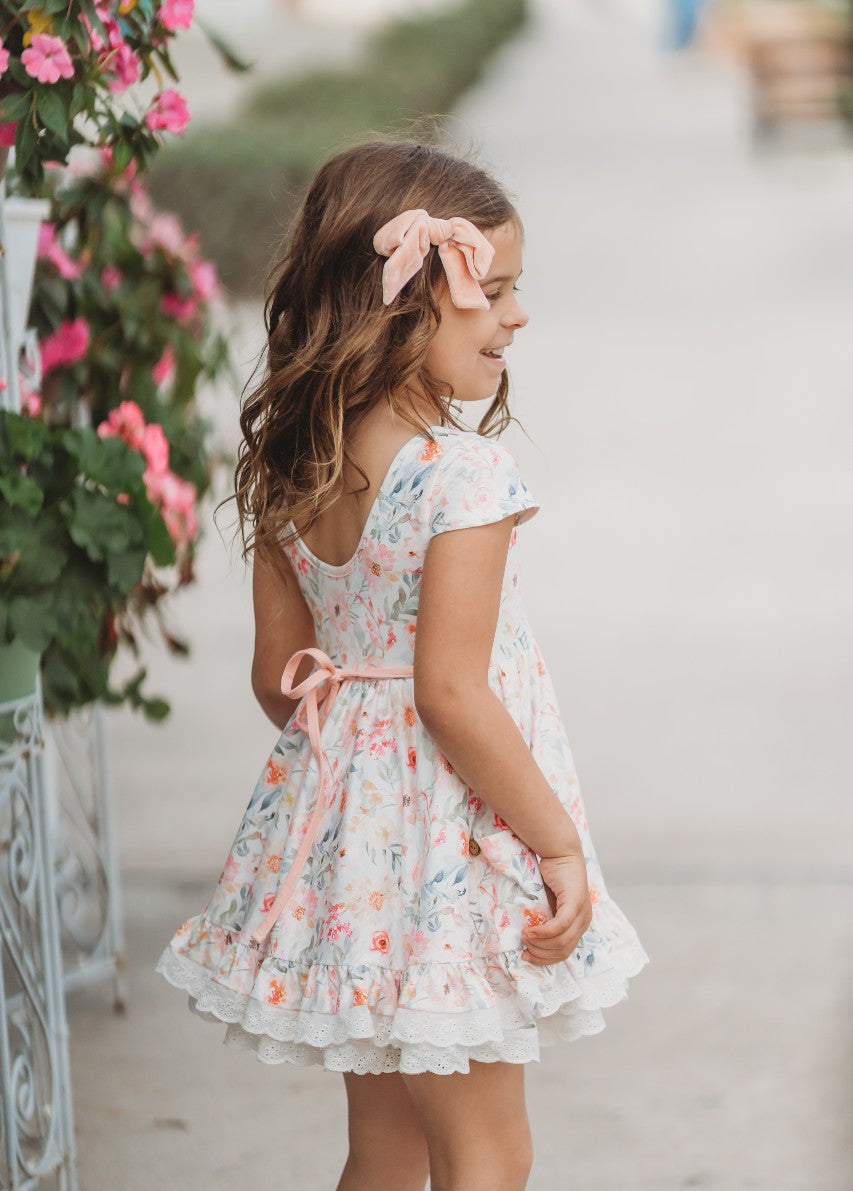 Myra Knit Dress - Sweet As A Peach