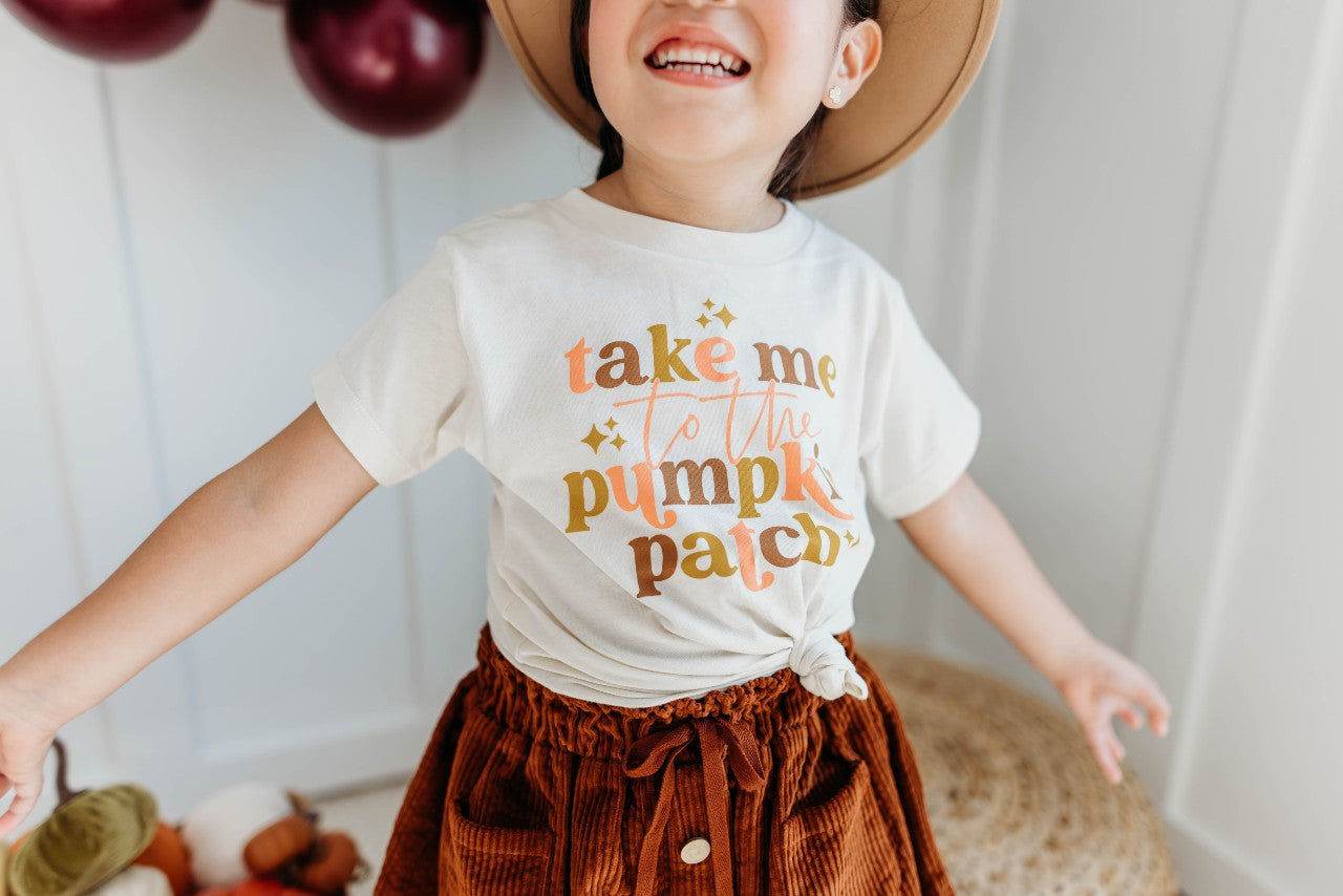 Pumpkin Patch Tee - Vintage Style