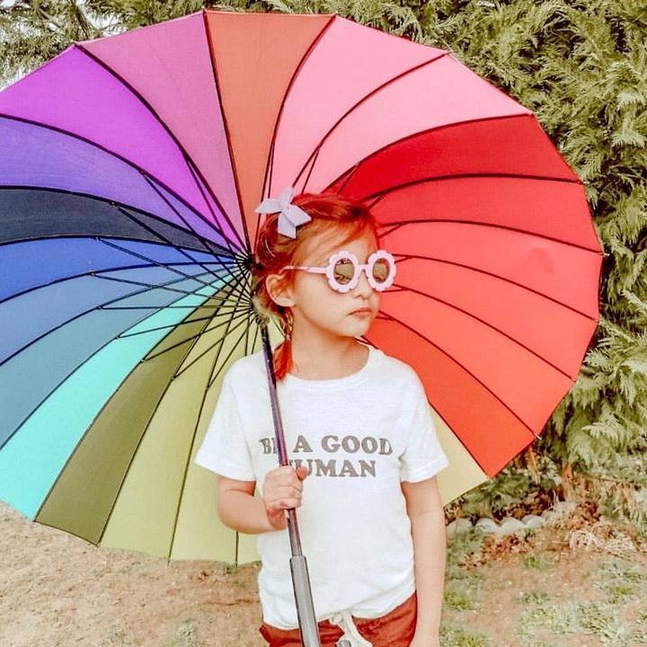 Be a Good Human Tee - Vintage Style