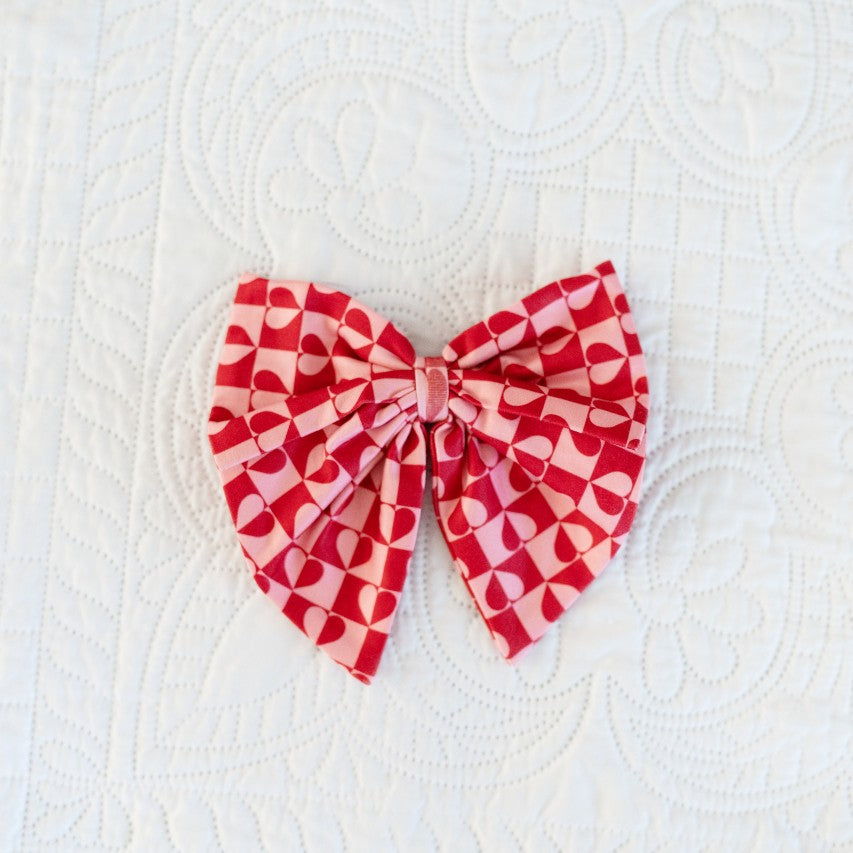 Oversized Hair Clip - Geometric