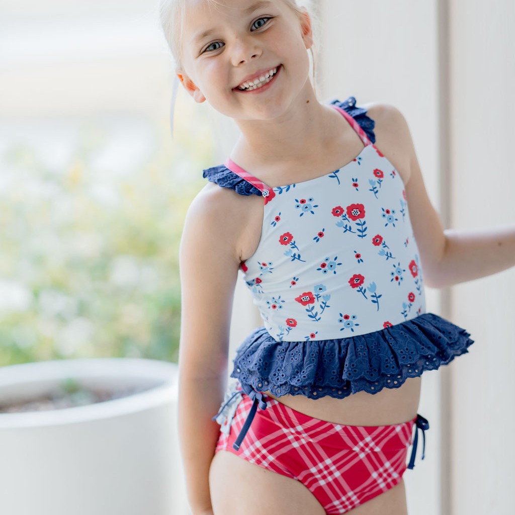 Selah Tankini Swimsuit - Americana