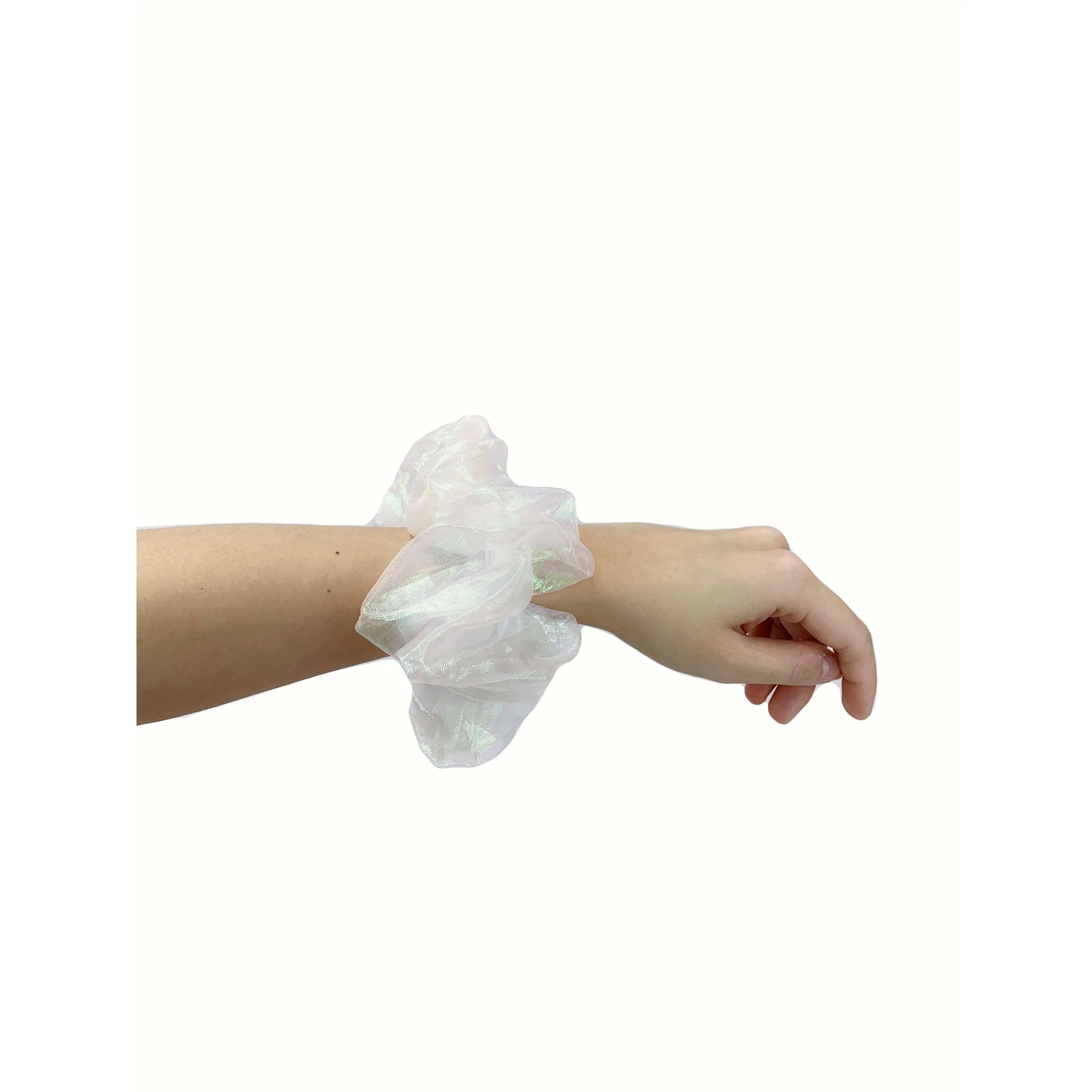 Oversized Iridescent Scrunchie - Fairy