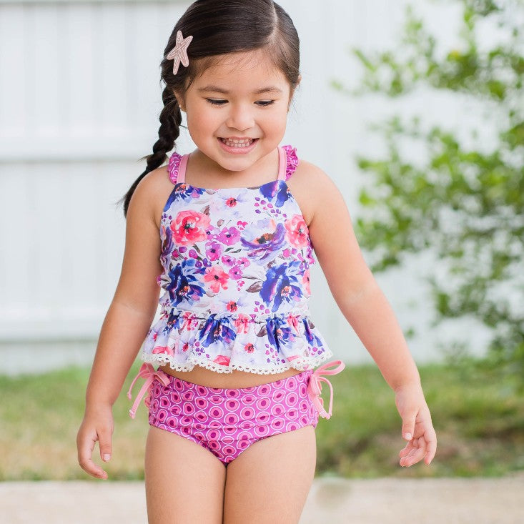 Selah Tankini Swimsuit - Razzle Dazzle