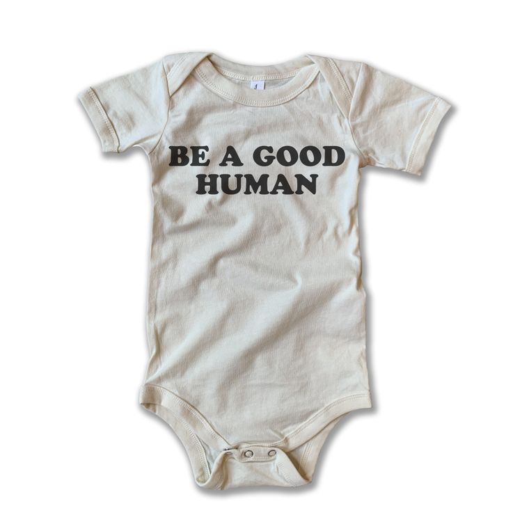Be a Good Human Tee - Vintage Style