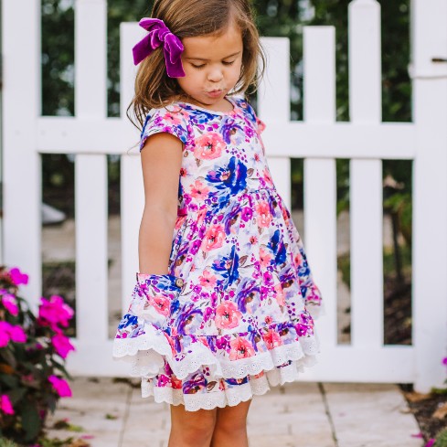 Myra Knit Dress - Razzle Dazzle