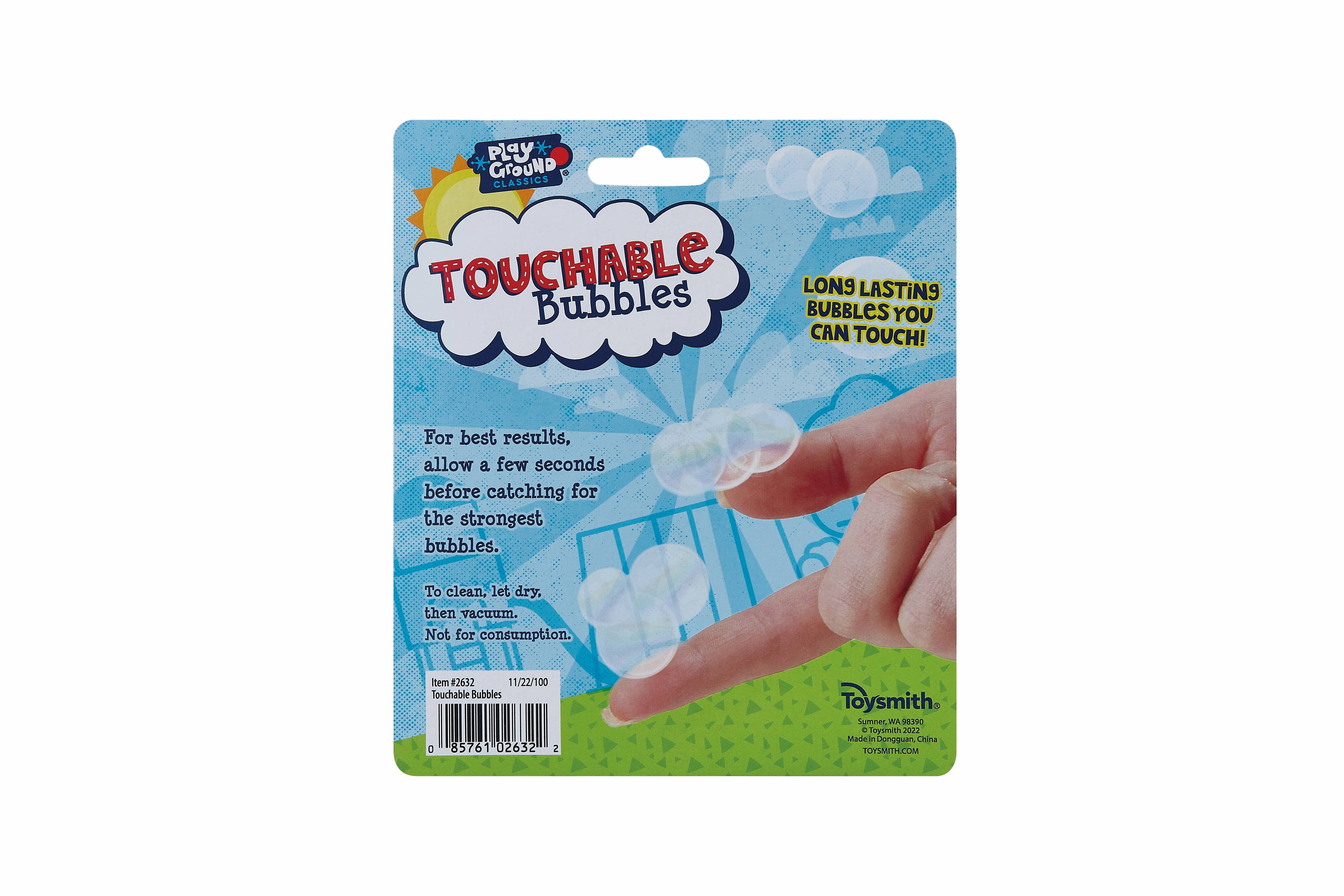 Toysmith Touchable Bubbles