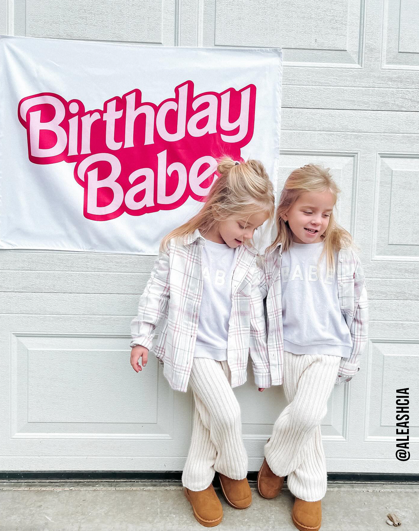 Birthday Babe Banner (Barbie Inspired) | Girls Birthday Sign: Original 36x26"