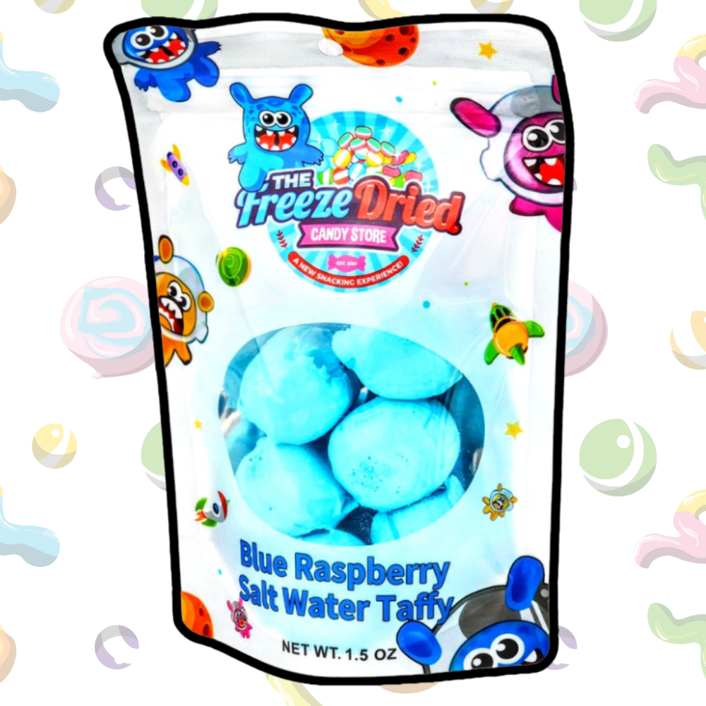 Freeze Dried - Blue Raspberry Salt Water Taffy