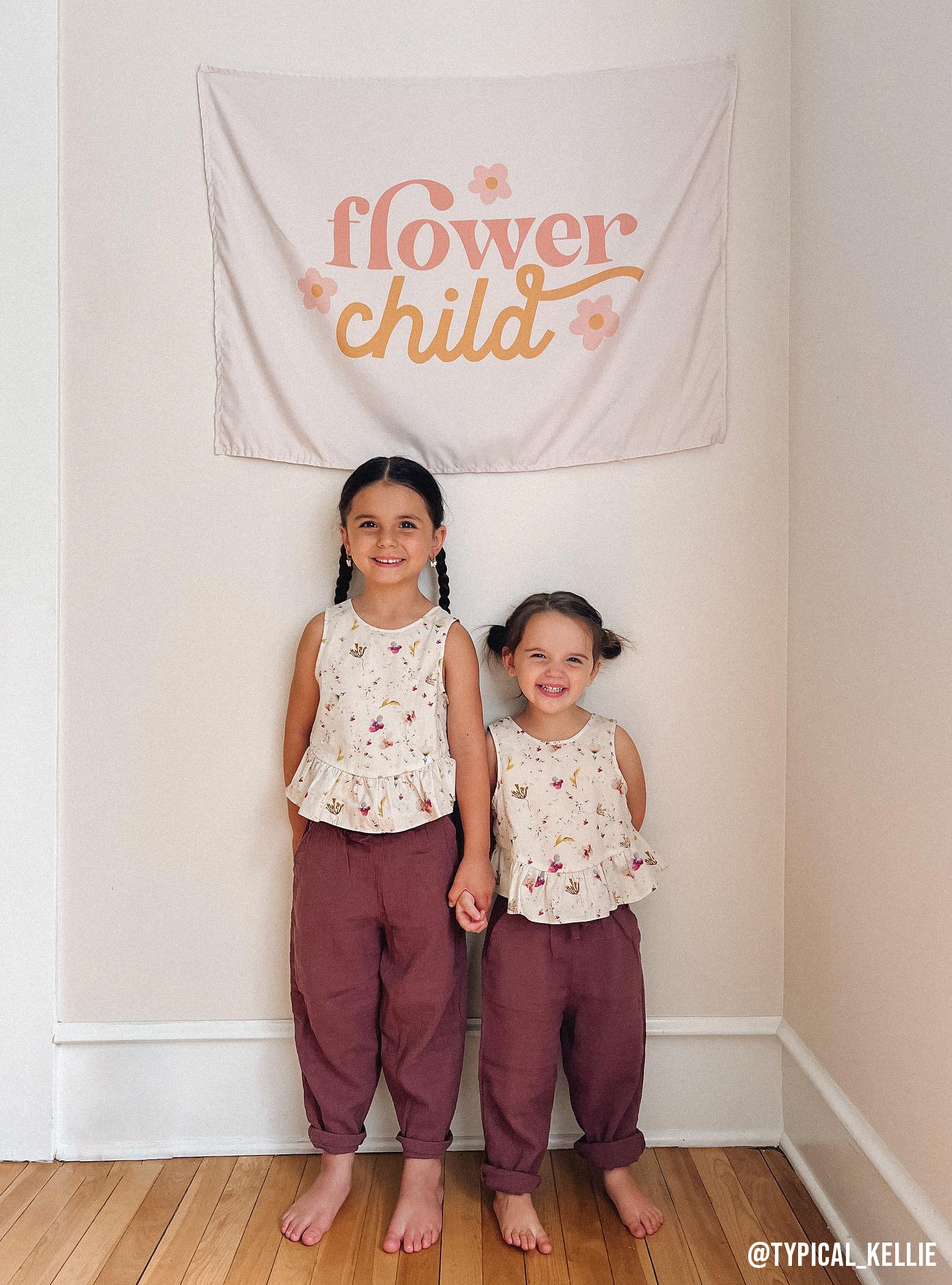 Flower Child Banner 36"X24"