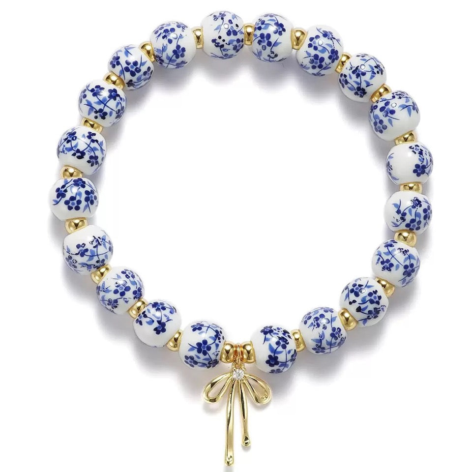 Chinoiserie Beaded Bracelet