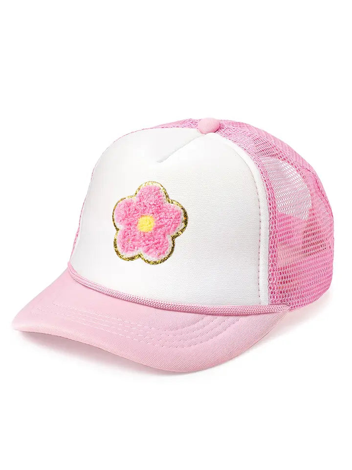 Sweet Wink Hat - Daisy Patch