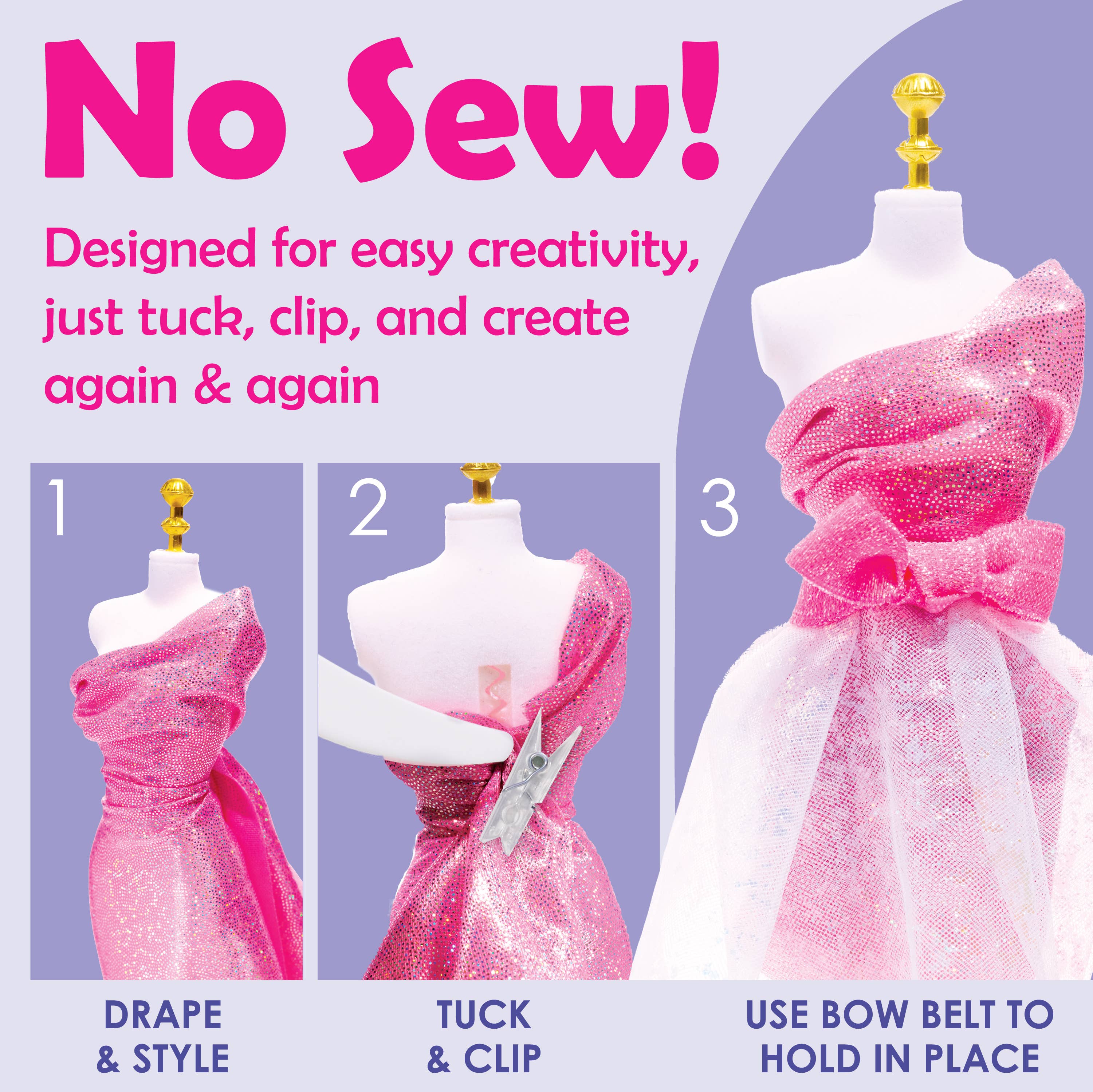 Designed By You - Glam Fashion Design Studio Craft Kit