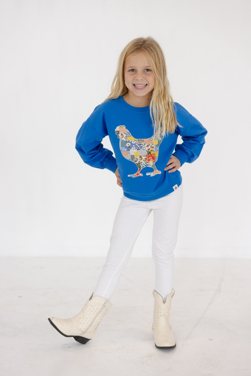 Applique Sweater - Country Coop