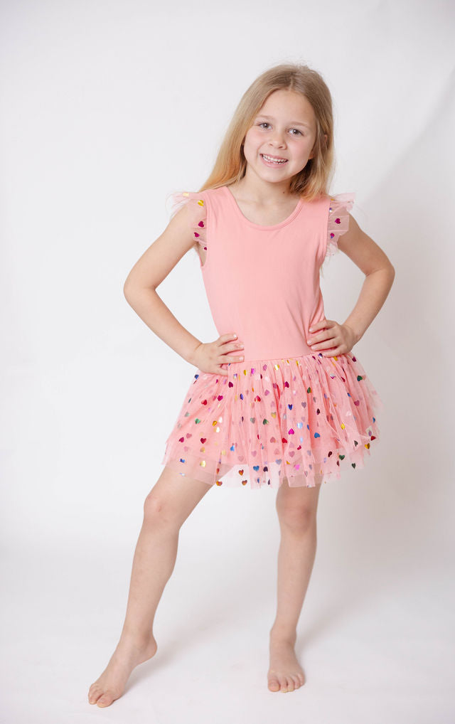 Farrah Leotard - Candy Confetti Heart