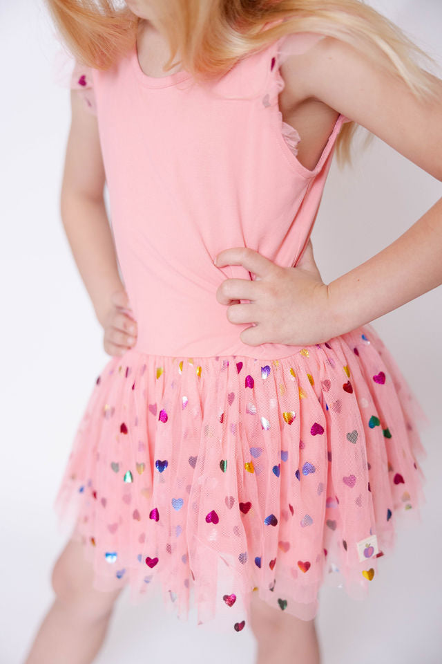 Farrah Leotard - Candy Confetti Heart