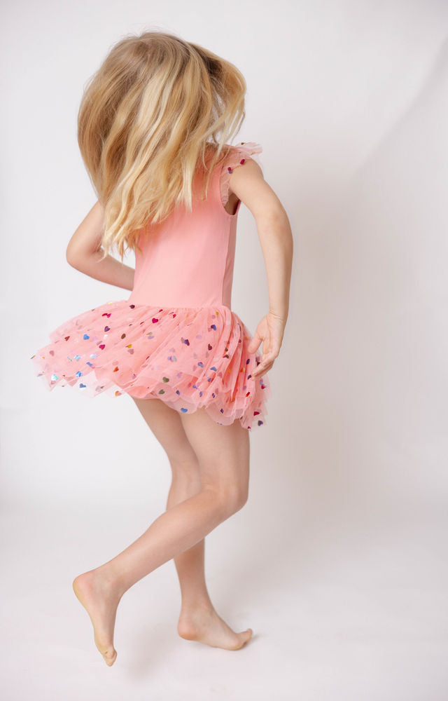 Farrah Leotard - Candy Confetti Heart