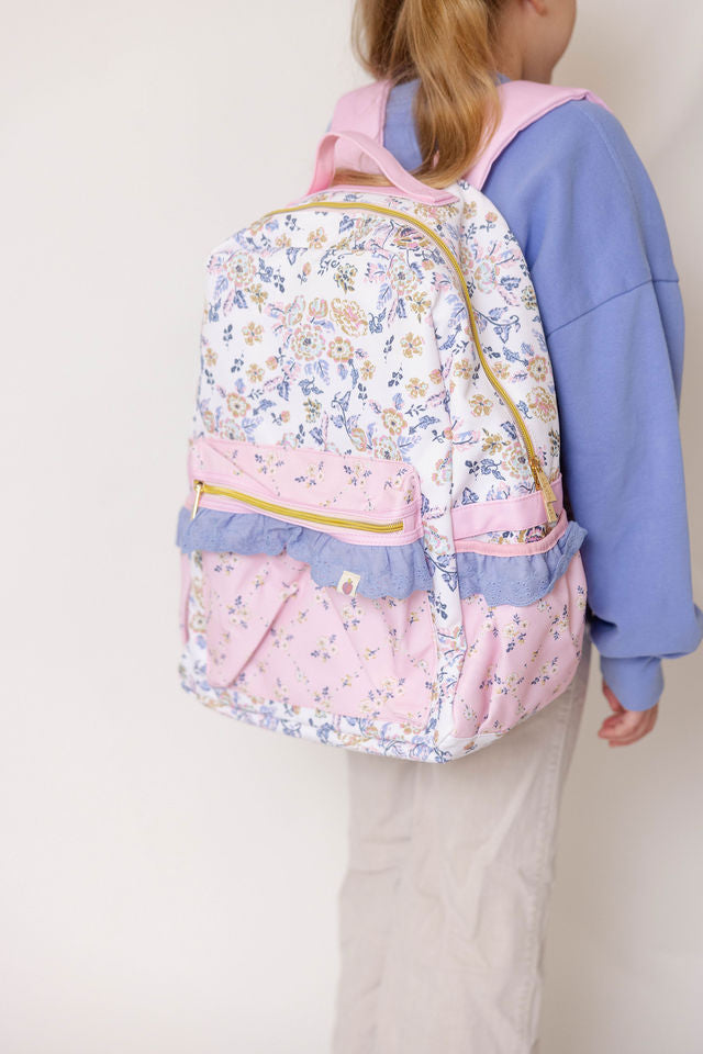 Bree Backpack - Peachwood