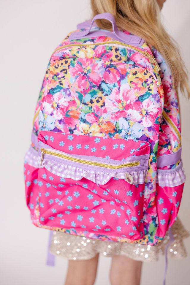 Bree Backpack - Wildflower Safari
