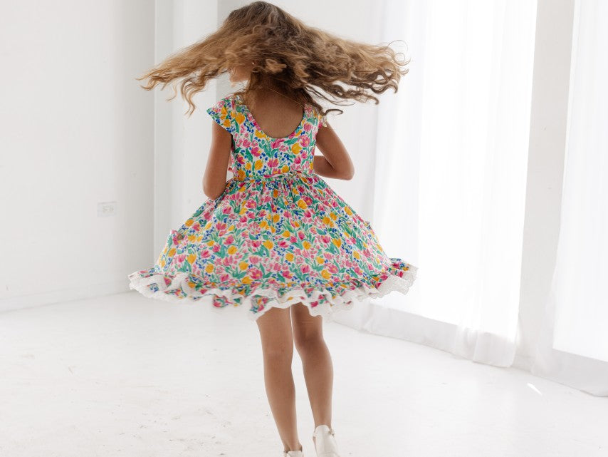 Myra Dress - Garden Party (Pre-Order)