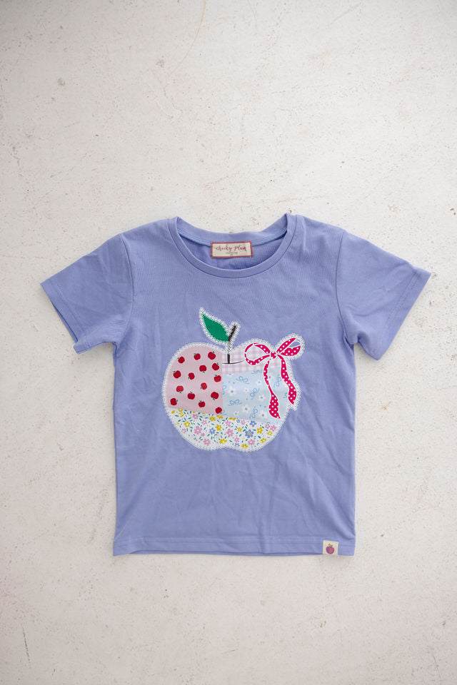 Graphic Tee - Apple Patchwork Charm