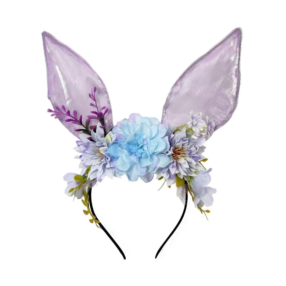 Fab and Floral Bunny Ear Headband